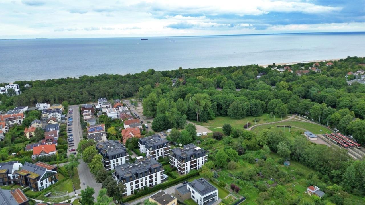 Ergo Jelitkowo Gdansk Sopot 600M Do Plazy Parking Apartamento Exterior foto