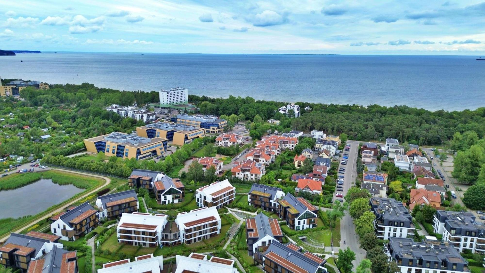 Ergo Jelitkowo Gdansk Sopot 600M Do Plazy Parking Apartamento Exterior foto